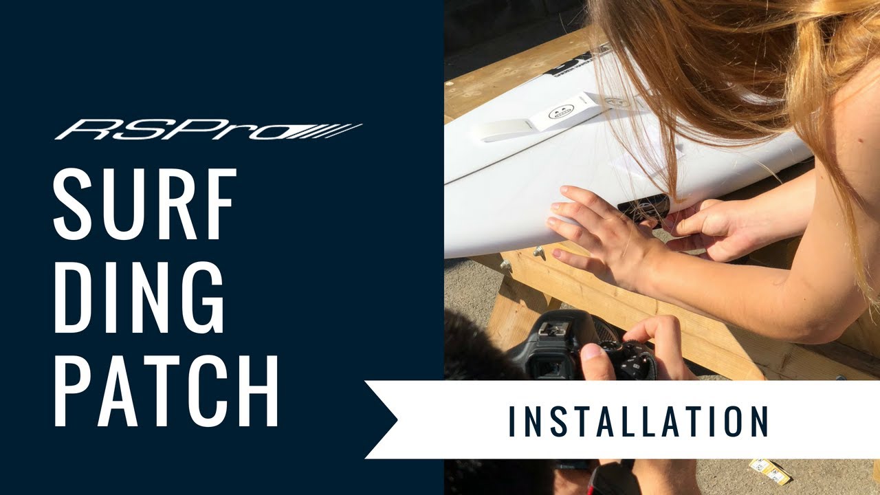 How to Fix Surfboard Dings with RSPro Ding Patch" YouTube