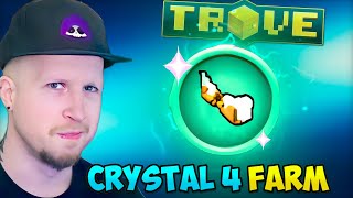 BEST PLACE TO FARM CRYSTAL 4 GEAR IN TROVE | Trove C4 Guide / Tutorial