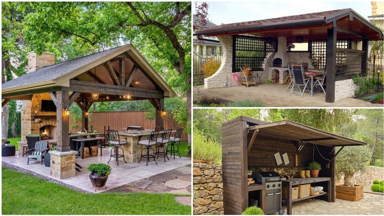 Outdoor Kitchen Designs And Inspiration | Exterior Open Kitchen Design | Best Outdoor Kitchen Design