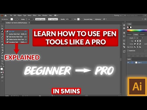 como usar uma caneta como um profissional no Adobe Illustrator