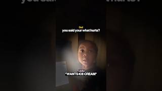 When Your Toddler's "Pain" Magically Disappears For Dessert