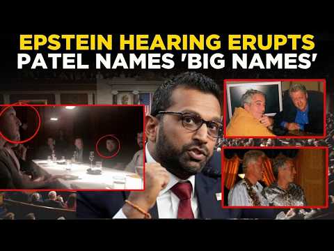 US NEWS LIVE: Kash Patel Drops ‘Big Names’ in Epstein Hearing — Major Arrests Coming Next?