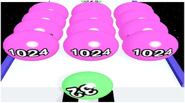 Rolling Ball Run Numbers Game - Gameplay Walkthrough - Levels 1-27