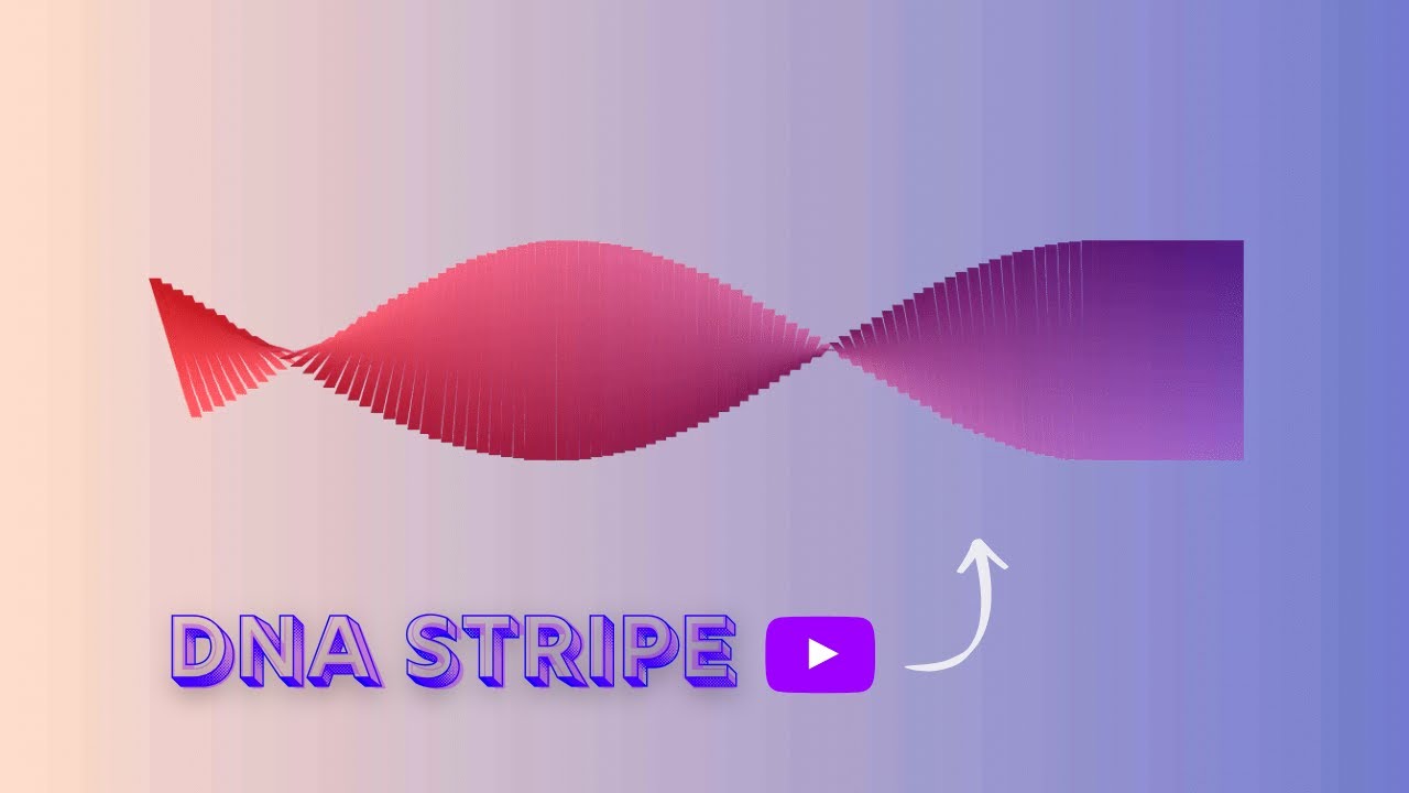 Build a Cool DNA Stripe Animation with HTML and SASS | Web Development Tutorial