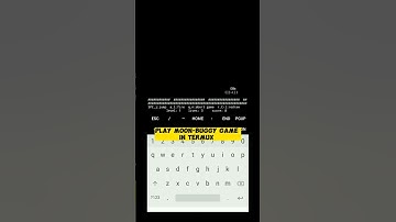 (TERMUX) PLAY *MOON-BUGGY* GAME 😍🤫