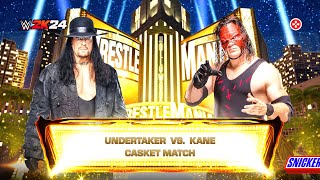 WWE 2K24: Undertaker vs. KANE (Casket Match) | Gameplay PS5