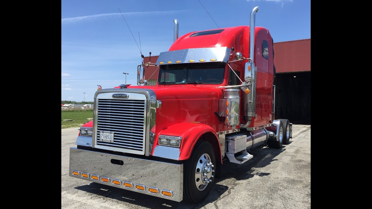 2007 Freightliner Classic XL glider with Detroit Series 60 12.7 and a