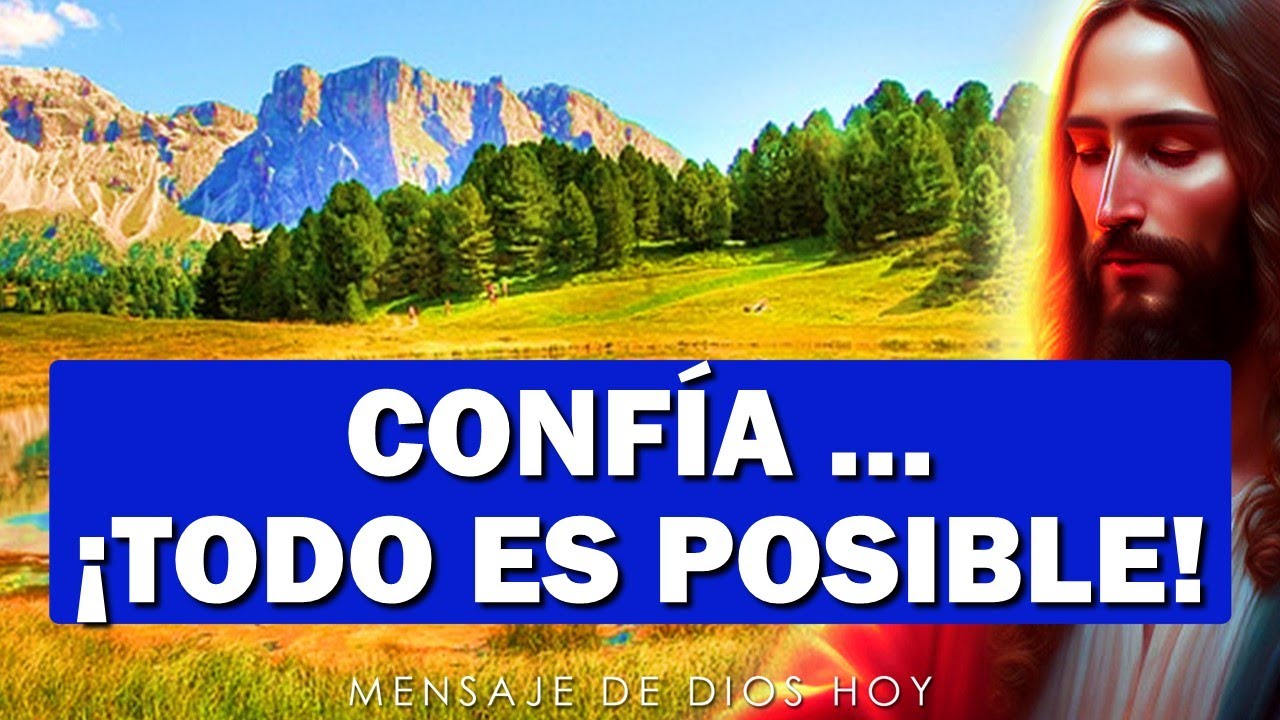 Dios Te Dice Hoy: Nada Es Imposible Para Mi - YouTube