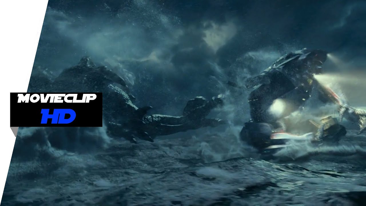 Pacific Rim (2013) | Gipsy Danger VS Knifehead | MovieClip Español