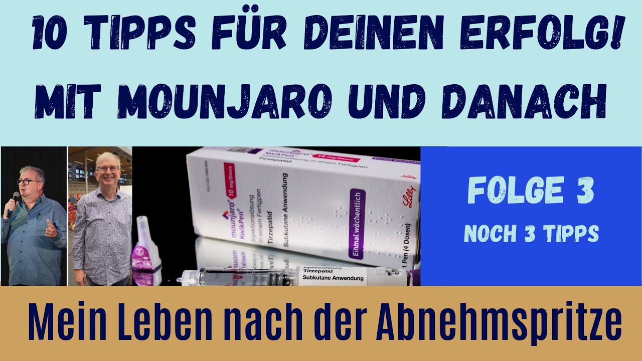 Mein Leben nach Mounjaro, 3 entscheidende Tipps, um dein Gewicht  zu halten oder weiter abzunehmen.