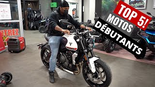 TOP 5 Motos Débutants | MOTOVLOG QUEBEC