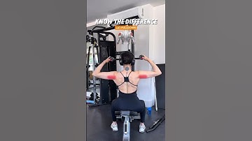📌Know the difference: Lat Pulldown Variations for targeted Muscle Activation! 💪🏻🔥 #backworkout