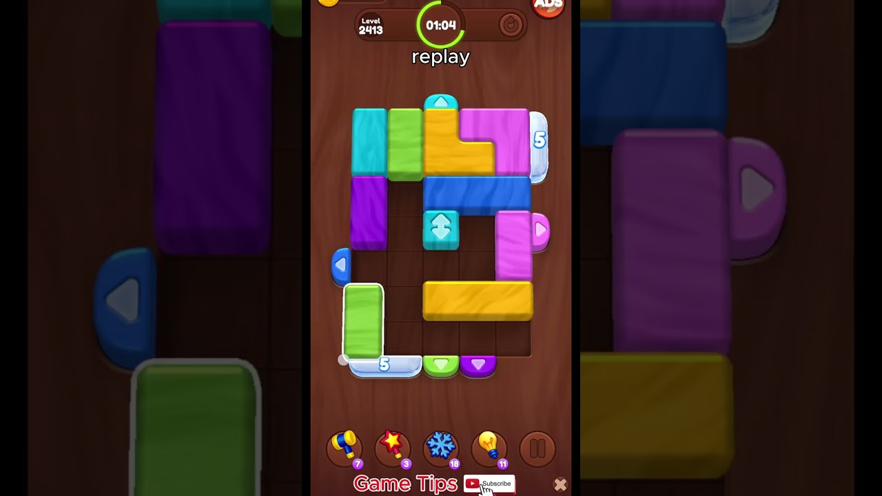 Color Wood Jam level 2413 (791)