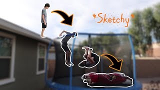 Homemade Foam Pit On Gtramp Almost Landed Double