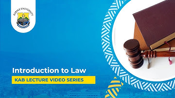 Introduction To Law