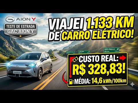 São Paulo a Santa Catarina de GAC AION Y