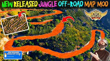 Map Mod Bussid 4.2 - New Released Jungle Off-Road Map Mod For Bus Simulator Indonesia|Bussid Map Mod