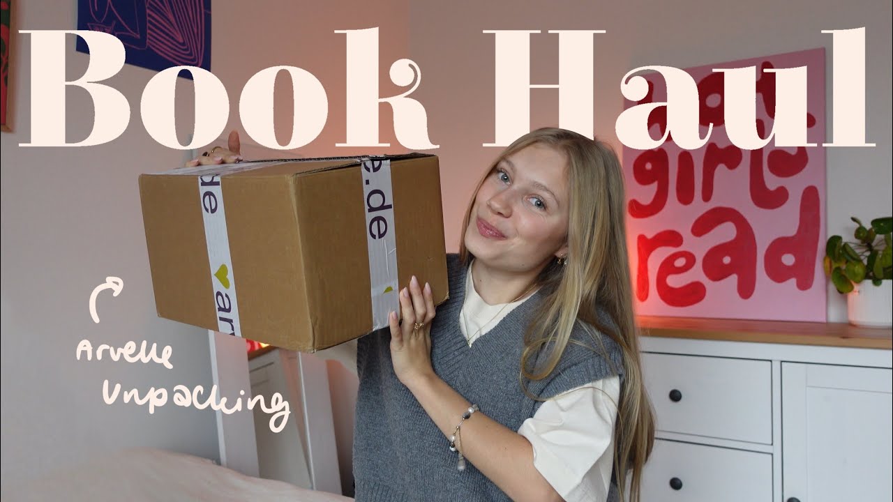 Book Haul // Viele viele neue Bücher - Arvelle Unboxing