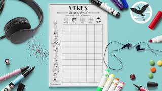 Verbs Listen & Write