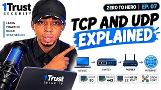 TCP vs UDP Explained | Cybersecurity Zero to Hero — Episode 7