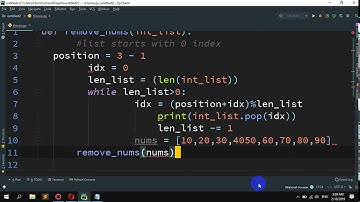 How to to Remove and print every third from list until it becomes empty in Python