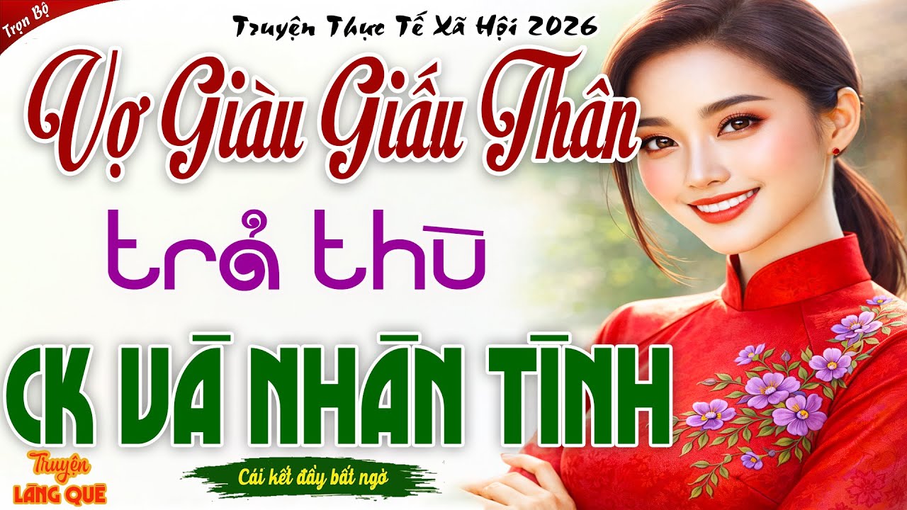 VỢ GIÀU GIẤU THÂN LÊN KẾ HOẠCH TRẢ THÙ CHỒNG VÀ NHÂN TÌNH - MỘT NƯỚC CỜ HIỂM KHIẾN CHÚNG MẤT TẤT CẢ