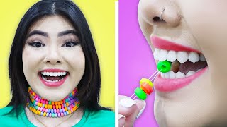 7 WAYS TO SNEAK SNACKS INTO CLASS | GENIUS SNEAKING CANDY TIPS, TRICKS & IDEAS BY CRAFTY CRAFTS