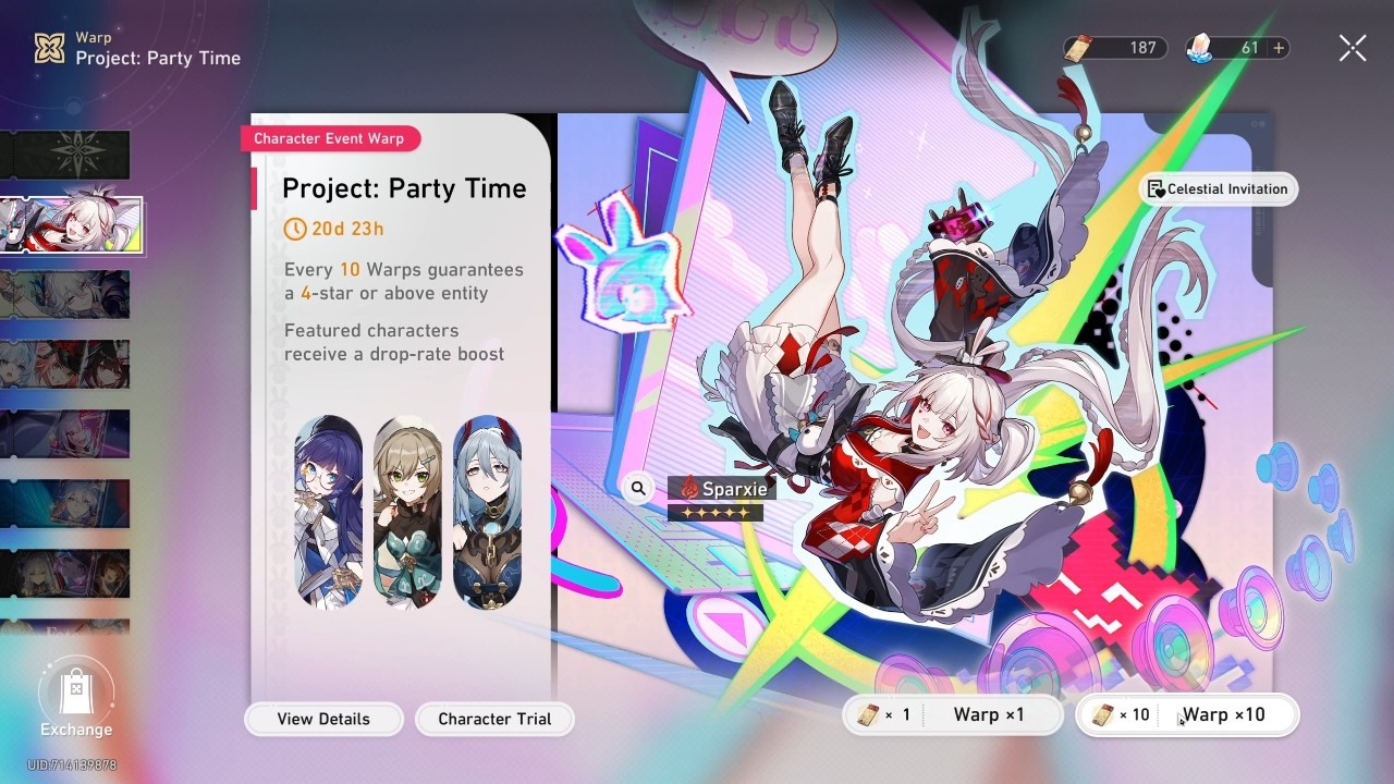 Pulling for Sparxie | Honkai Star Rail