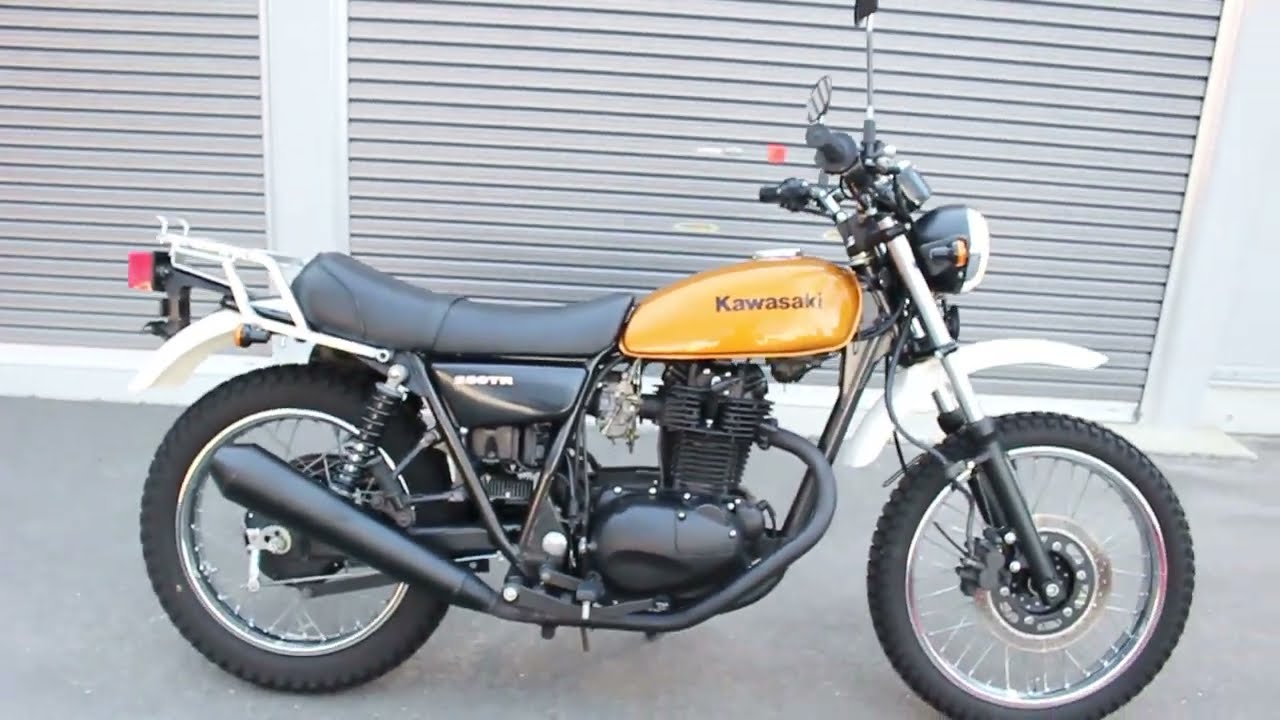 カワサキ 250TR 【2003年モデル】ハンドルバーカスタム リアキャリア 