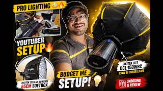 Budget Studio Lighting Setup ⚡Digitek 150W Bi-Color Light + 65CM Softbox - Is it Worth It?