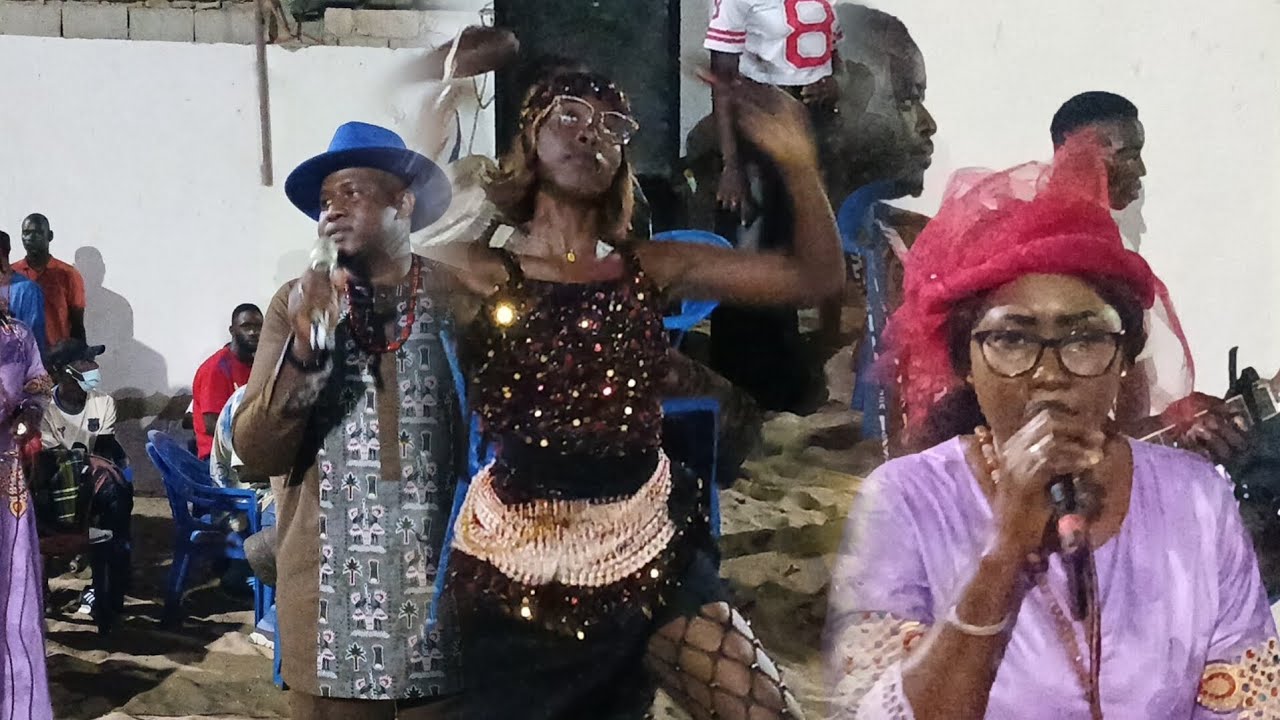 Entrée de mady yama Diouf l'arène de Adrien senghor  l'artice du peuple 