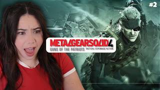 I Have So Many Questions Right Now... 🔴| Metal Gear Solid 4 - Part 2 @tahnberii