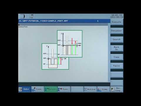 Sinumerik 808D Tutorial Turning Bagian 10 - Penjelasan program editor