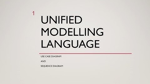 Unified Modelling language- Sequence Diagram and Use Case Diagram