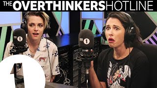 'Why is your bottom called your bottom?': Kristen Stewart & Naomi Scott Overthinkers Hotline