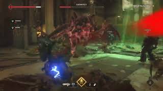 Warhammer 40K Space Marine 2 Carnifex Boss Fight Angel Of Death Difficulty