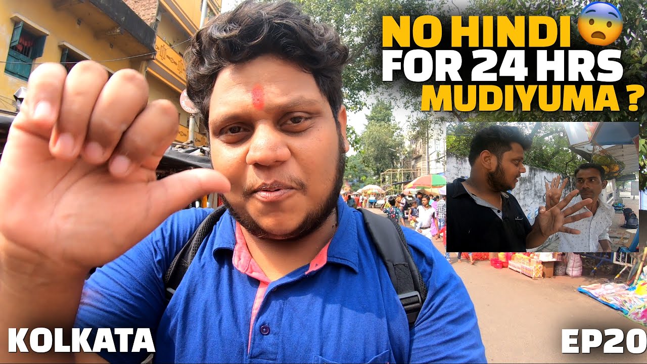 No Hindi for 24 hours 🔥🔥 | Hindi theriyama north India trip poga mudiyuma ? | Incredible India EP20