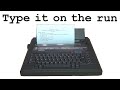 A battery-powered laptop typewriter 🔋 1987 Brother EP5