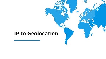 What is IP to Geolocation?