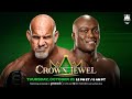 Goldberg Vs Bobby Lashley No Holds Barred Match WWE Crown Jewel