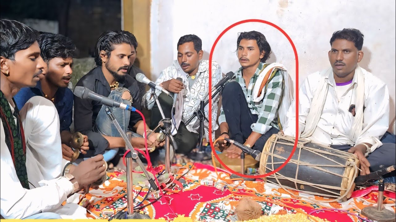 माता जी का भारत गायक  नानूराम जी भील  !! दुलहेपूरा सै लाईव  माता जी का भारत  पार्टी #बालूरामभील 