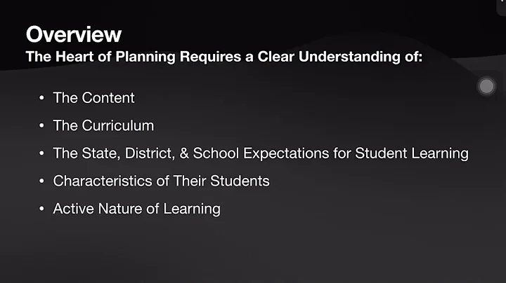 PPS Teacher Evaluation-1e: Designing Coherent Instruction Introduction