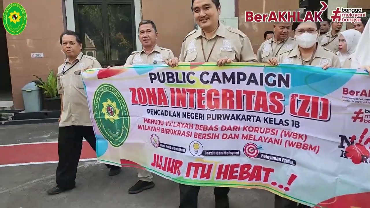 Pembangunan Zona Integritas menuju Wilayah Bebas dari Korupsi (WBK) Pengadilan Negeri  purwakarta