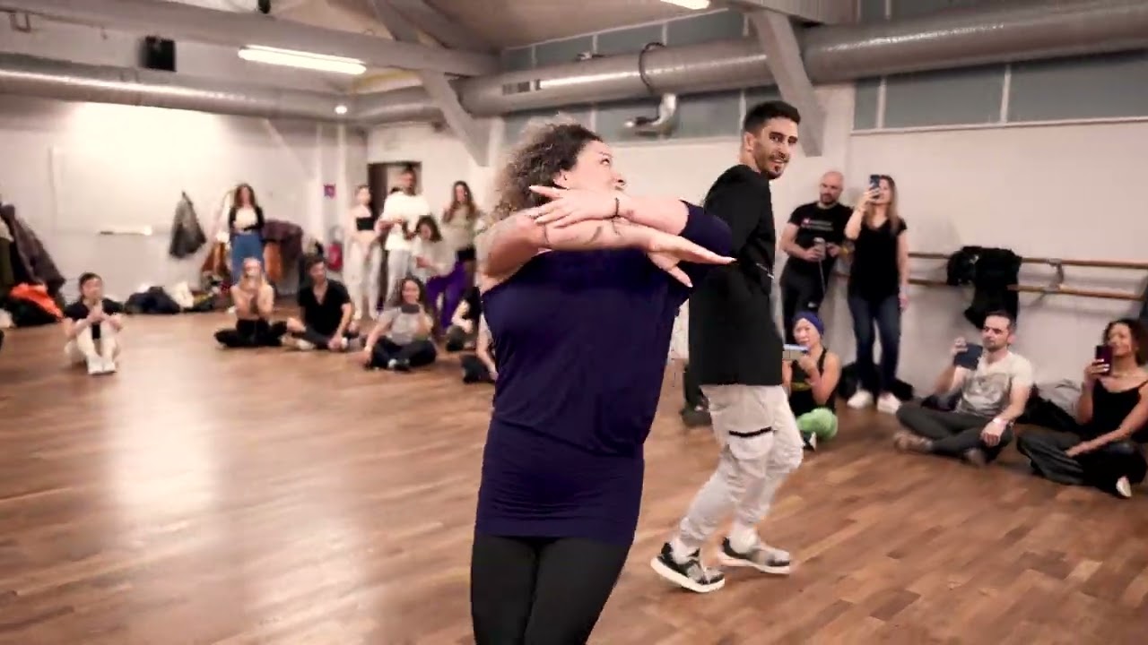 Lambada with Mikael & Letícia | LambaZouk Paris 2024