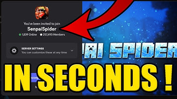 HOW to JOIN SENPAISPIDER DISCORD SERVER ✅PC & MOBILE✅