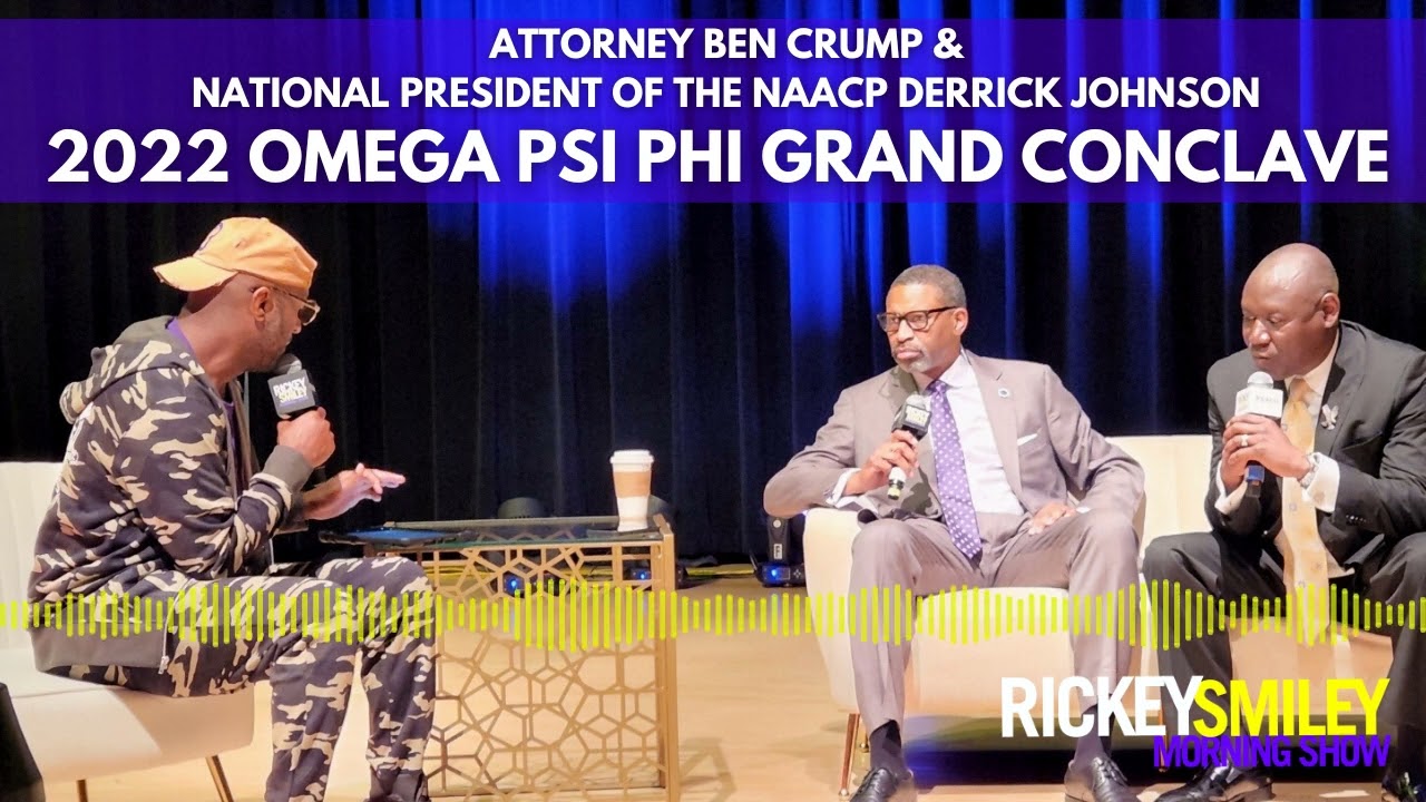 Ben Crump & NAACP President Derrick Johnson Discusses Justice During Omega Psi Phi Grand Conclave