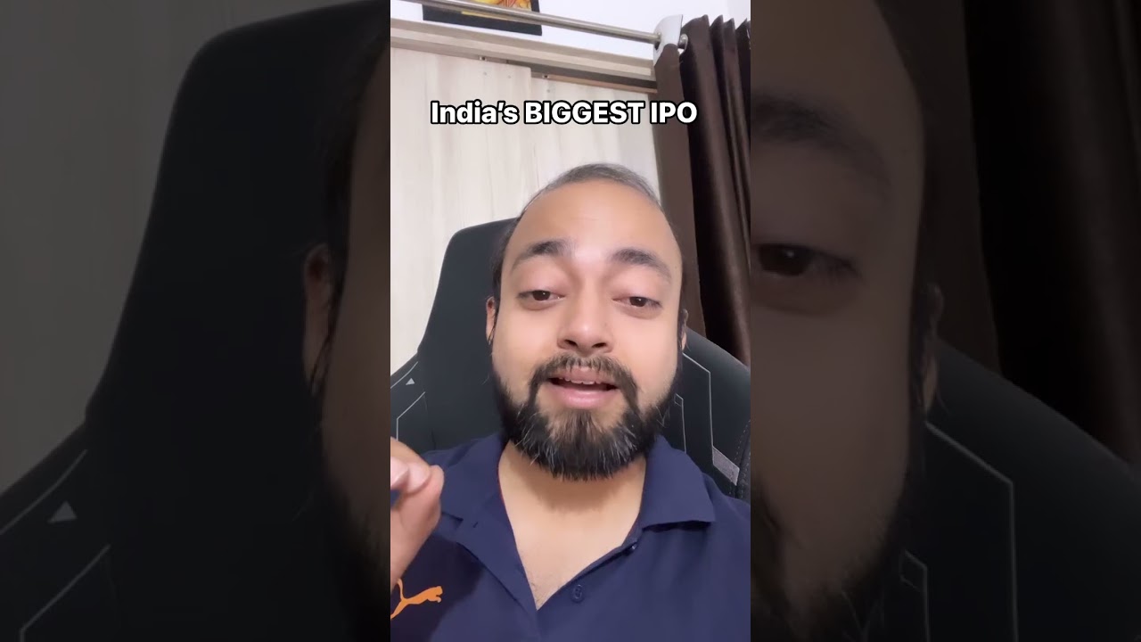 India's Biggest IPO but... 