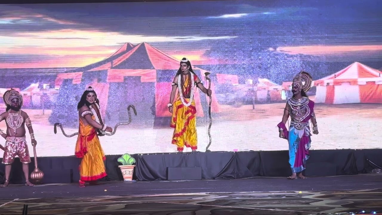 Best Ramleela In Delhi Day 9 - Part  38  Ram Ji Ki Aagya Le Lakshman Ji Chale Yudh ke Liye Punjabi B