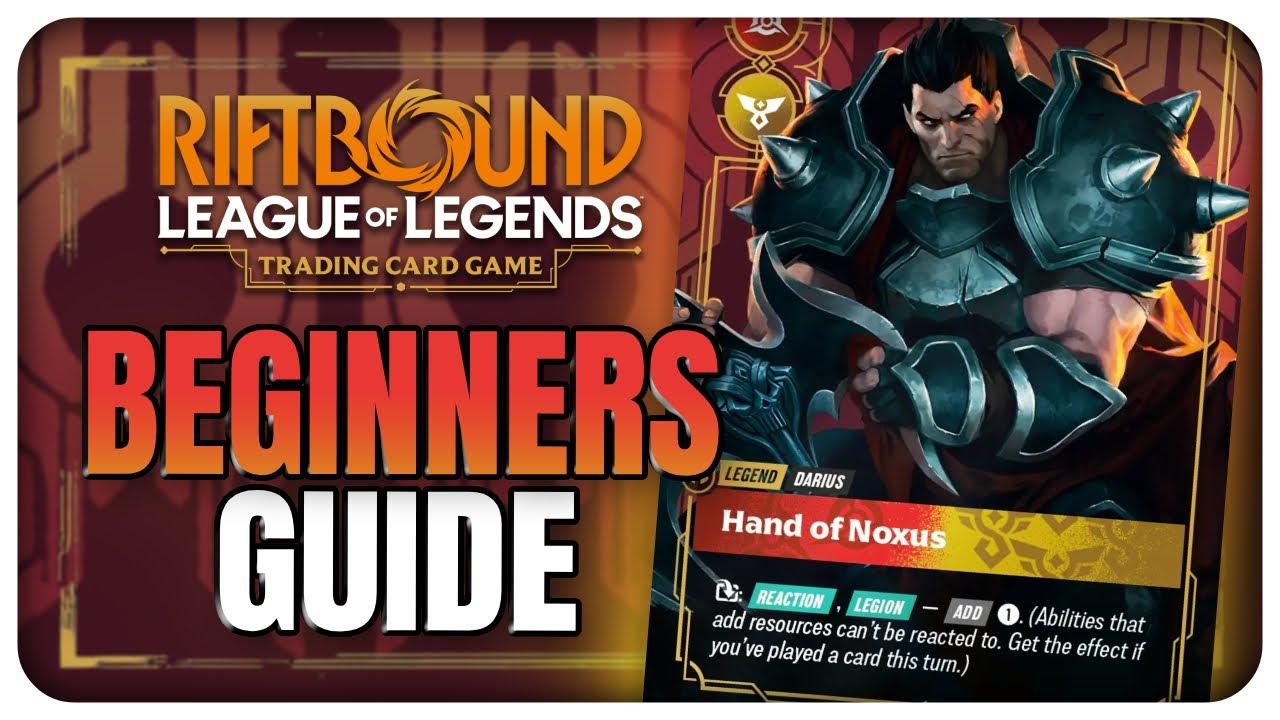 Bring Down the GUILLOTINE! | Darius Beginners Guide | Riftbound TCG ...