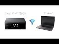 Setting up Your Wireless Canon PIXMA TS9120 - Manual Connect with a Windows Computer